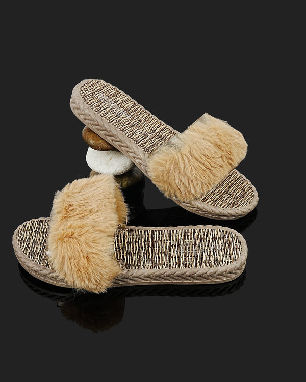 SLIPPER-LD-20214-BROWN